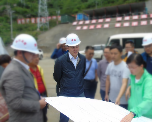 交通运输部公路局副处长王恒斌同志调研公司承建康新K1-1项目